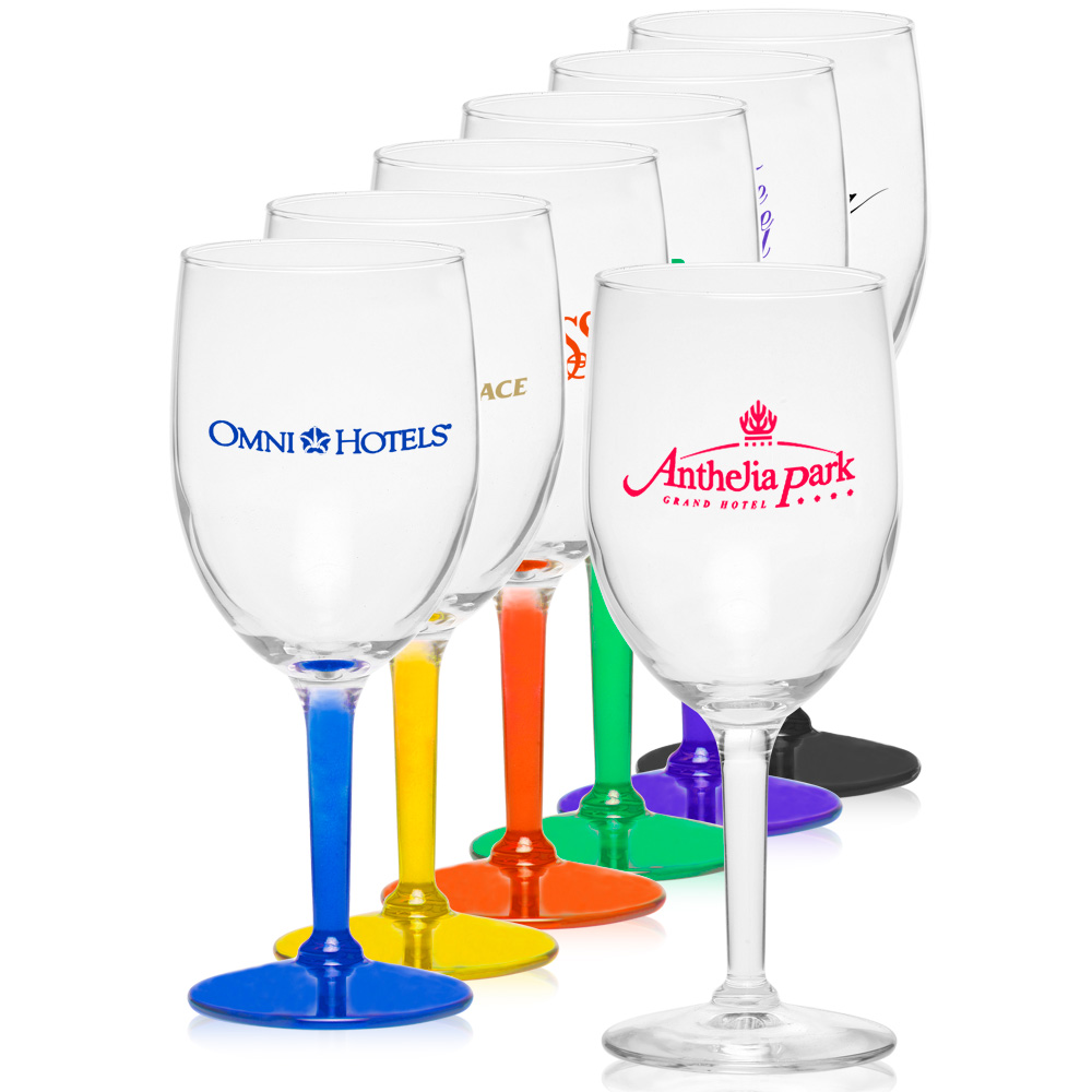 Personalized 10 Oz Libbey Wine Goblet Glasses 8456 Discountmugs