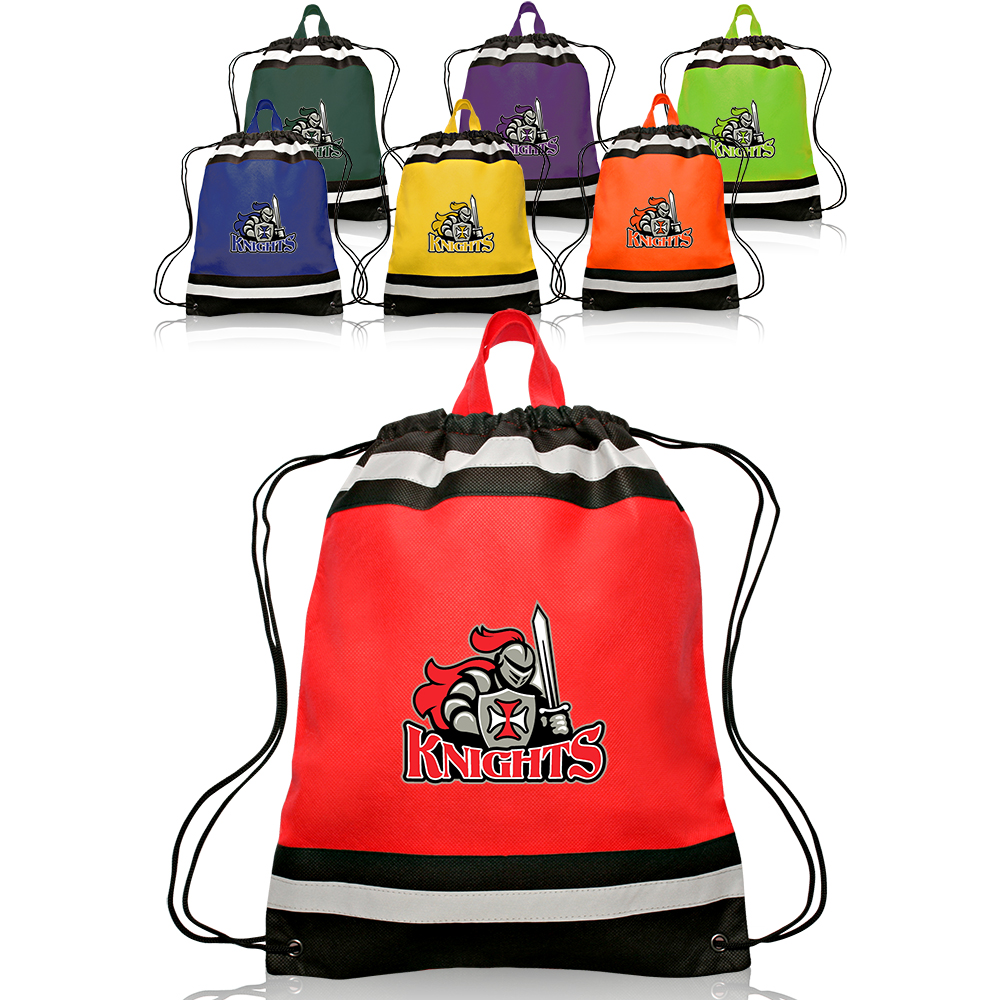 Wholesale Discount Promotional Custom Drawstring Backpacks