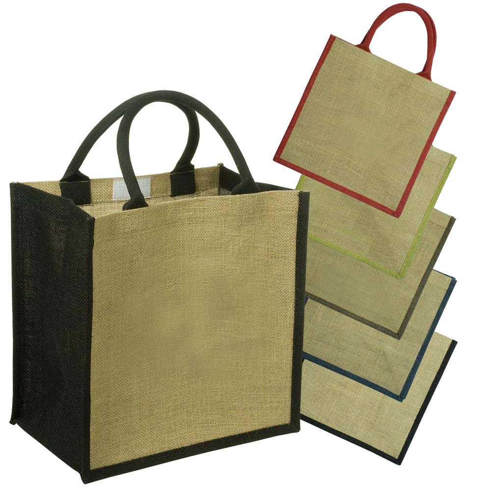 Junior Custom Printed Jute Tote Bags  Wholesale Reusable Tote Bags ...