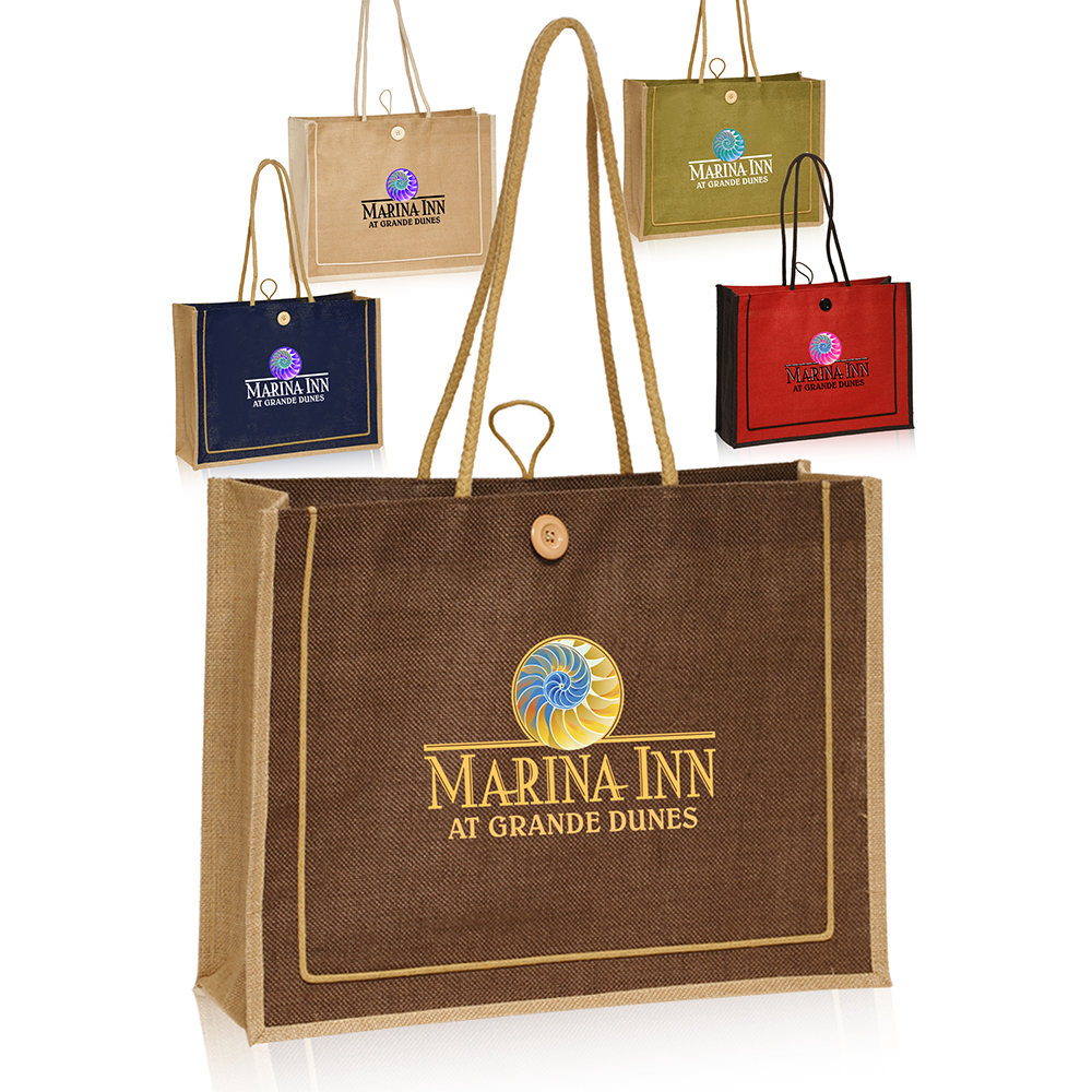 Cheap Wholesale Custom Promotional Runway Jute Tote Bags TOT3757