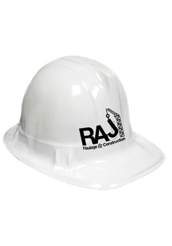 plastic construction hard hats