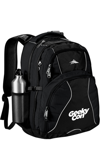 high sierra swerve backpack black