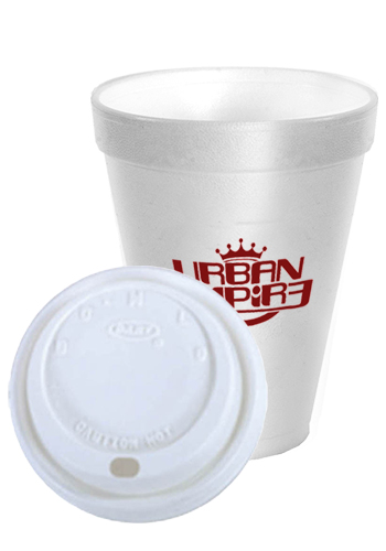 styrofoam cups with lids