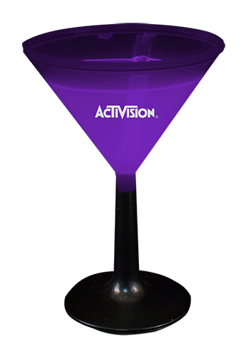 light up martini glass