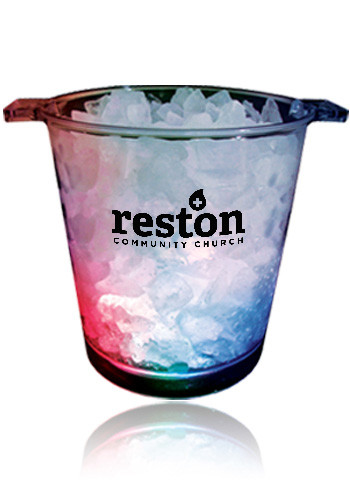 Promotional Acrylic Lighted Ice Buckets 