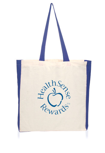 Custom Tote Bags With Color Accents