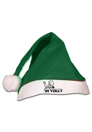 green santa hat