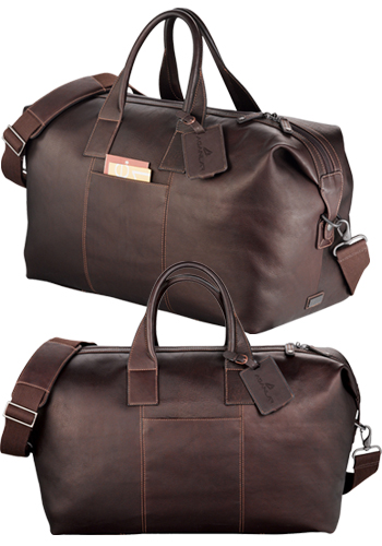 kenneth cole colombian leather duffle bag