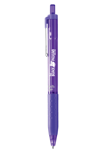 purple gel pens