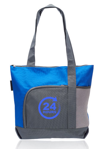 personalized zippered tote bags