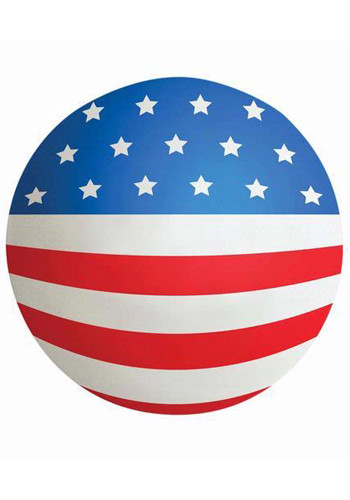 Custom American Flag Stress Balls - Logo Promotional Items