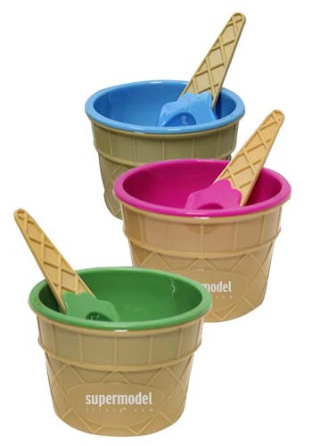 plastic ice cream bowls