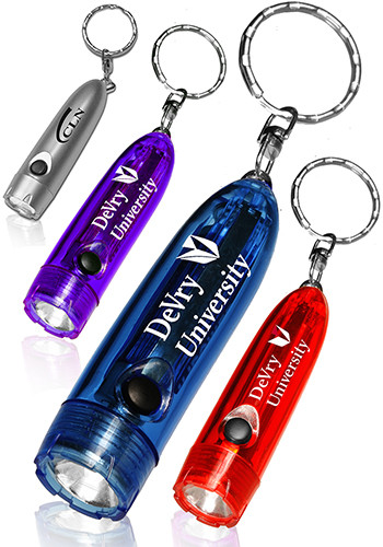 personalized flashlight keychain