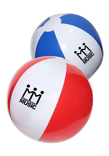 personalized mini beach balls