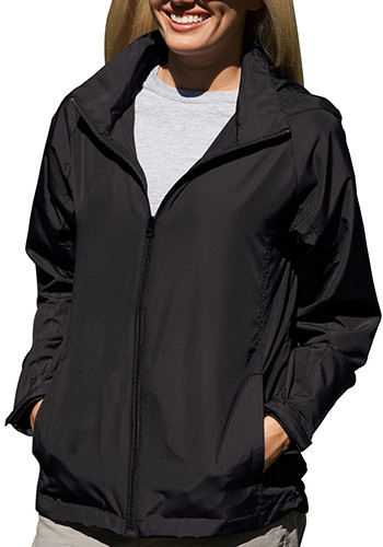 Personalized Women's Lightweight Full-Zip Hooded Jackets | 7071 ...