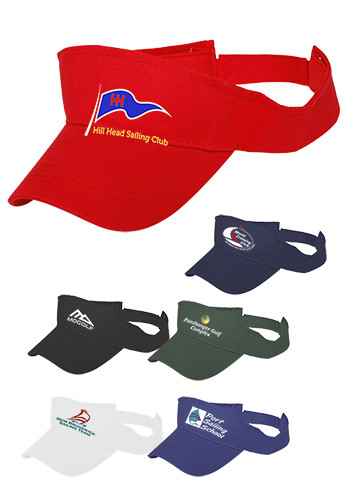 personalized golf visors