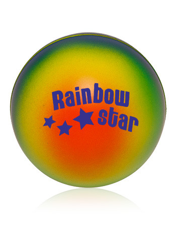 rainbow stress ball