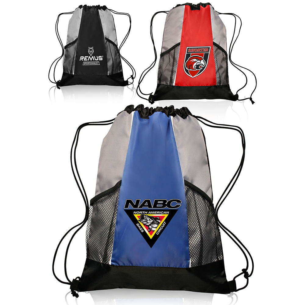Custom Printed Backpacks & Promotional Mesh Drawstring Bags