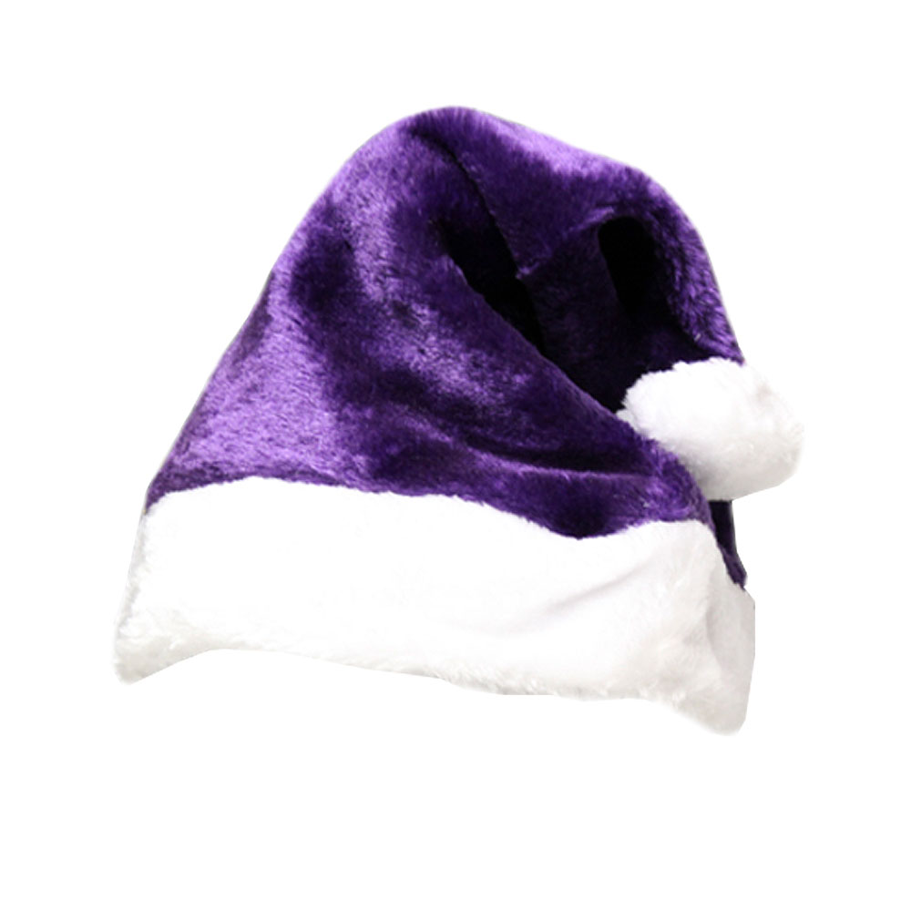 purple xmas hat