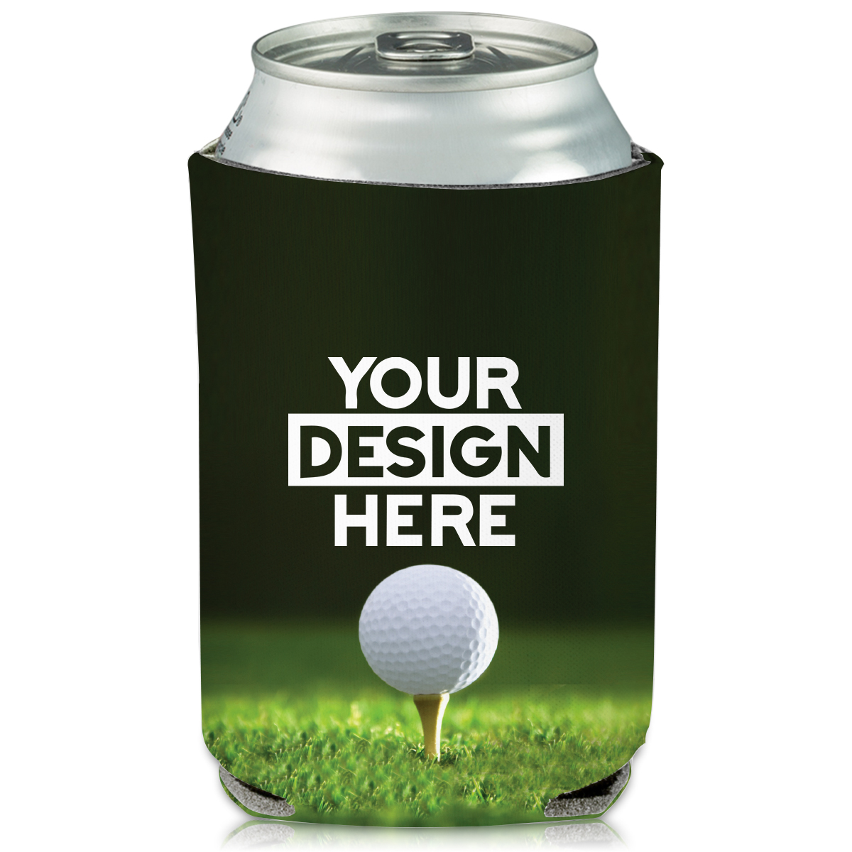 Collapsible Golf Custom Can Coolers KZ170 Discount Mugs