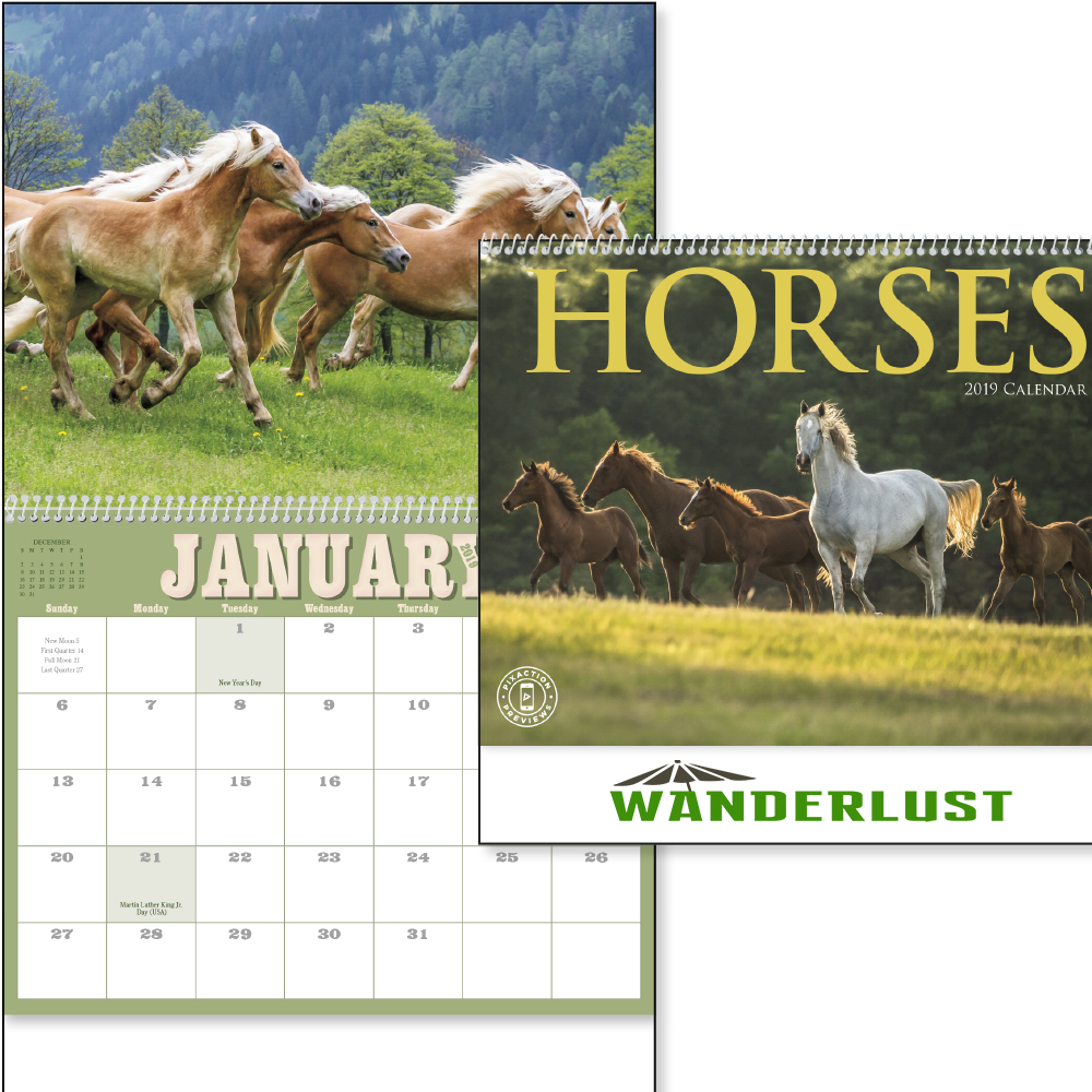 Custom Triumph Horses Calendars 