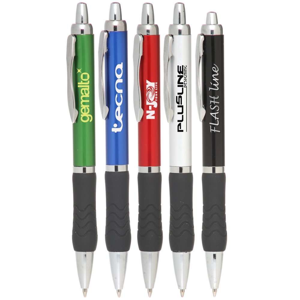 Cheap Bulk Wholesale Journalist Logo Engraved Metal Ballpoint Pens