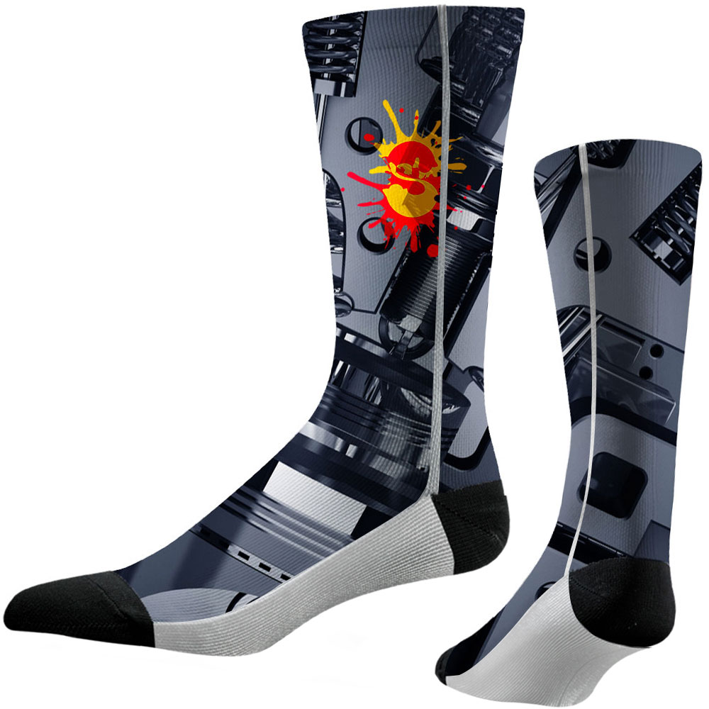 Download Custom Design Full Sublimated Crew Socks (Pair) | SL3CRWFULLSUB - DiscountMugs