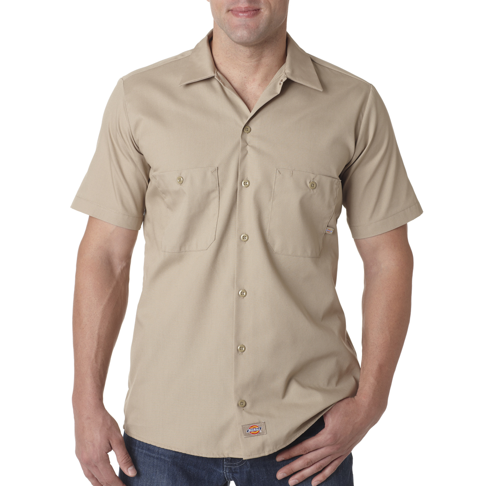 Wholesale Customized Dickies Men's Short-Sleeve Work Shirts LS535