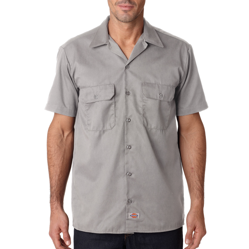 Bulk Personalized Dickies Short-Sleeve Men's Work Shirts 1574