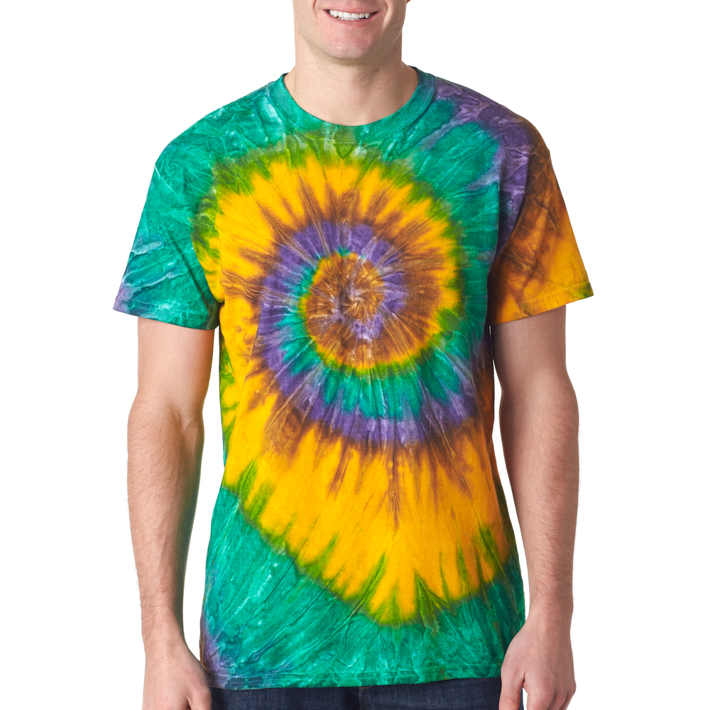 Gildan Bulk Wholesale Custom Printed Cotton Tie-Dye T-Shirts- D200RP